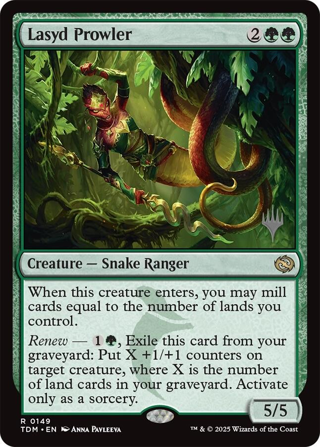 Lasyd Prowler [Tarkir: Dragonstorm Promos] | Gaming Infinity