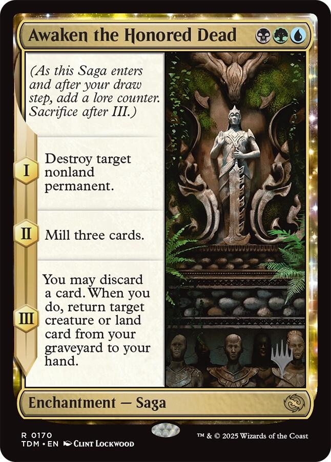 Awaken the Honored Dead [Tarkir: Dragonstorm Promos] | Gaming Infinity