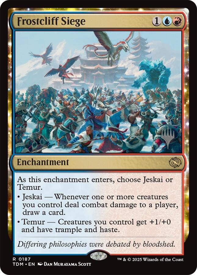 Frostcliff Siege [Tarkir: Dragonstorm Promos] | Gaming Infinity