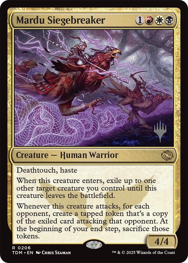 Mardu Siegebreaker [Tarkir: Dragonstorm Promos] | Gaming Infinity