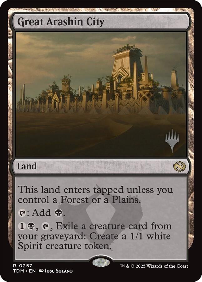 Great Arashin City [Tarkir: Dragonstorm Promos] | Gaming Infinity