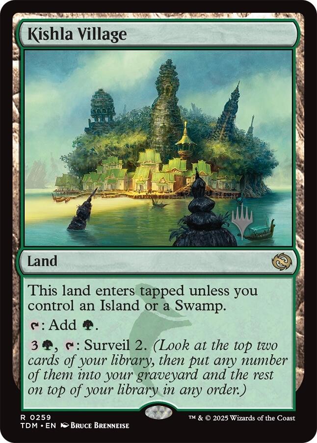 Kishla Village [Tarkir: Dragonstorm Promos] | Gaming Infinity