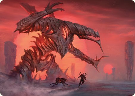 Red Sun's Zenith Art Card [Phyrexia: All Will Be One Art Series] | Gaming Infinity