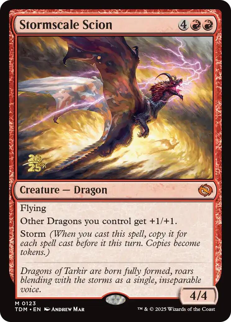 Stormscale Scion [Tarkir: Dragonstorm Prerelease Promos] | Gaming Infinity