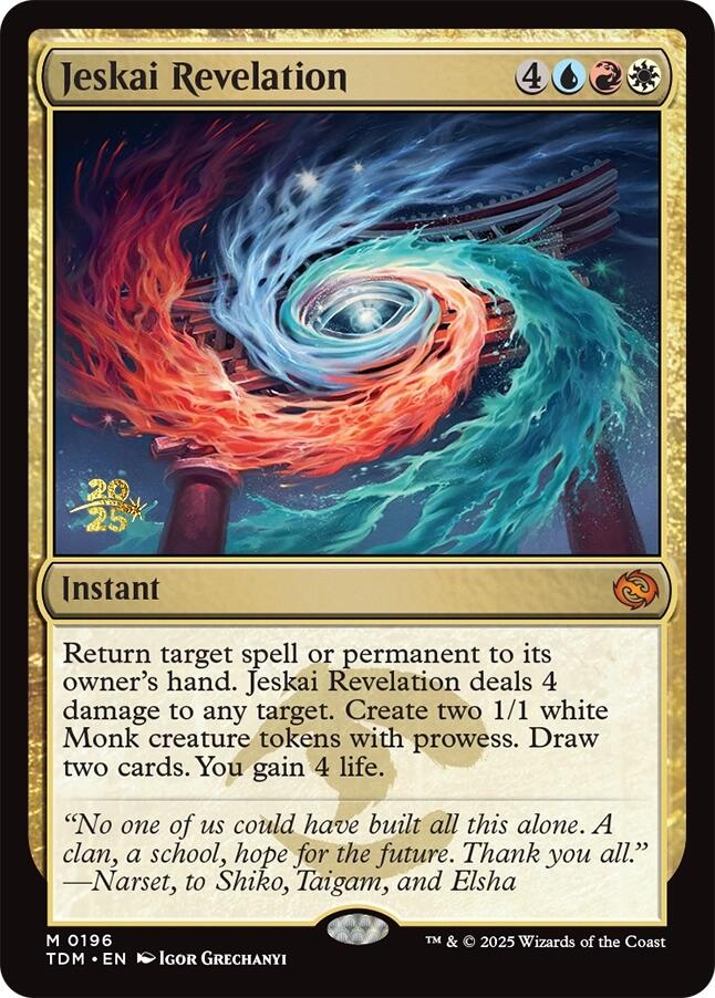 Jeskai Revelation [Tarkir: Dragonstorm Prerelease Promos] | Gaming Infinity