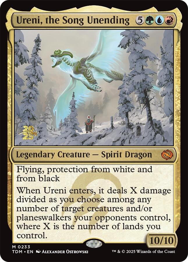 Ureni, the Song Unending [Tarkir: Dragonstorm Prerelease Promos] | Gaming Infinity