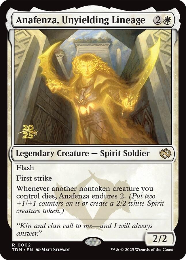 Anafenza, Unyielding Lineage [Tarkir: Dragonstorm Prerelease Promos] | Gaming Infinity