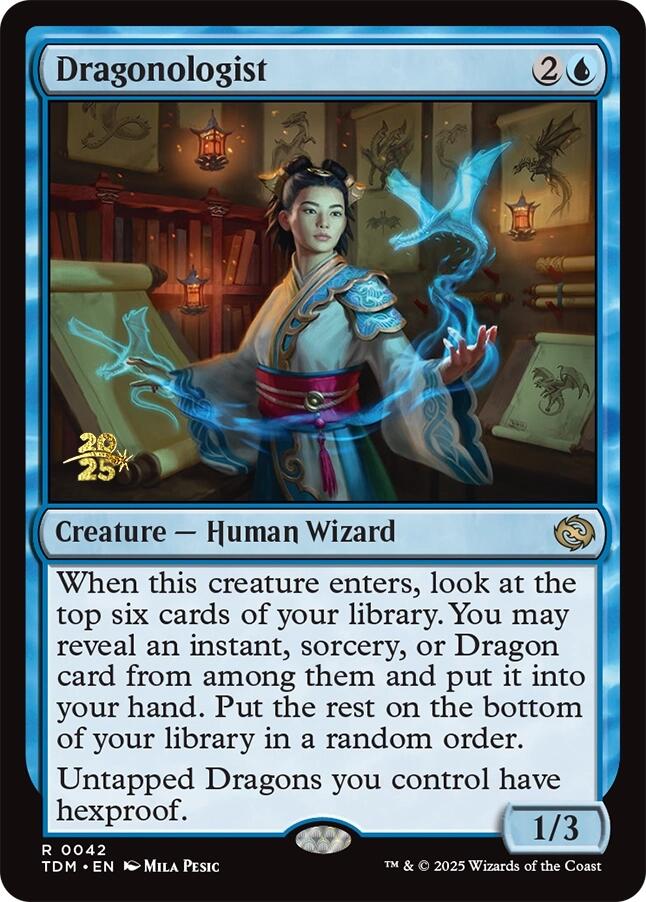 Dragonologist [Tarkir: Dragonstorm Prerelease Promos] | Gaming Infinity