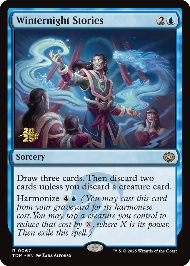 Winternight Stories [Tarkir: Dragonstorm Prerelease Promos] | Gaming Infinity