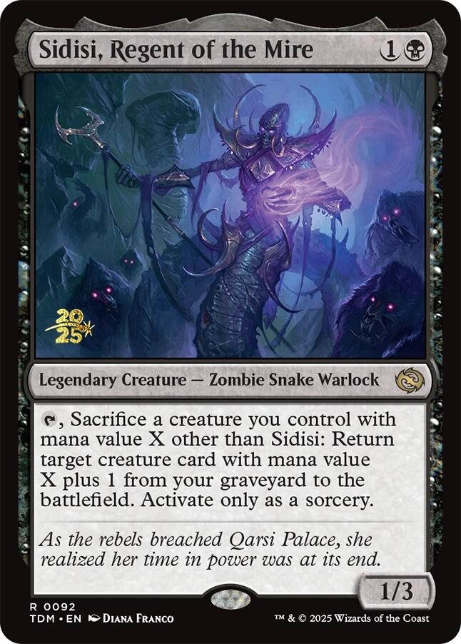 Sidisi, Regent of the Mire [Tarkir: Dragonstorm Prerelease Promos] | Gaming Infinity