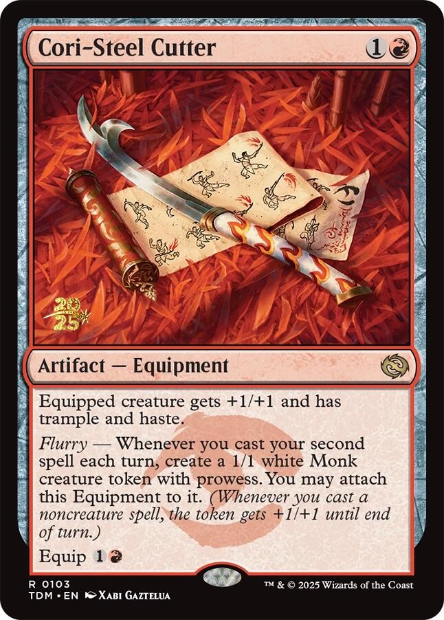 Cori-Steel Cutter [Tarkir: Dragonstorm Prerelease Promos] | Gaming Infinity