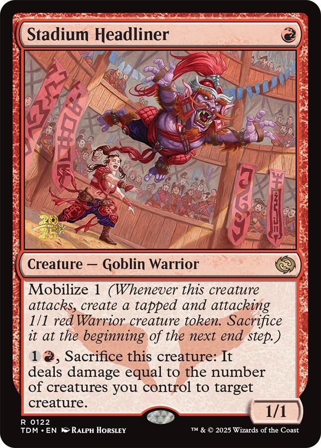 Stadium Headliner [Tarkir: Dragonstorm Prerelease Promos] | Gaming Infinity