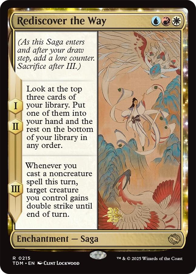 Rediscover the Way [Tarkir: Dragonstorm Prerelease Promos] | Gaming Infinity