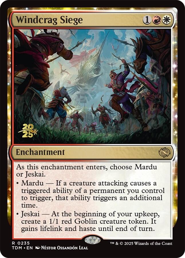 Windcrag Siege [Tarkir: Dragonstorm Prerelease Promos] | Gaming Infinity