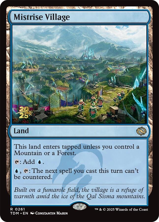 Mistrise Village [Tarkir: Dragonstorm Prerelease Promos] | Gaming Infinity