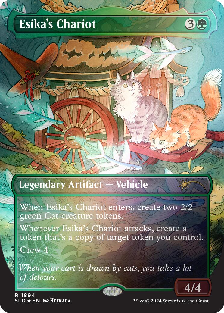 Esika's Chariot (Rainbow Foil) [Secret Lair Drop Series] | Gaming Infinity
