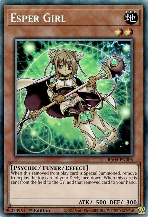Esper Girl [RA04-EN006] Prismatic Collector's Rare | Gaming Infinity