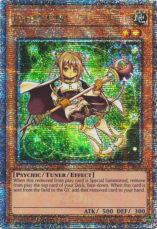 Esper Girl [RA04-EN006] Quarter Century Secret Rare | Gaming Infinity