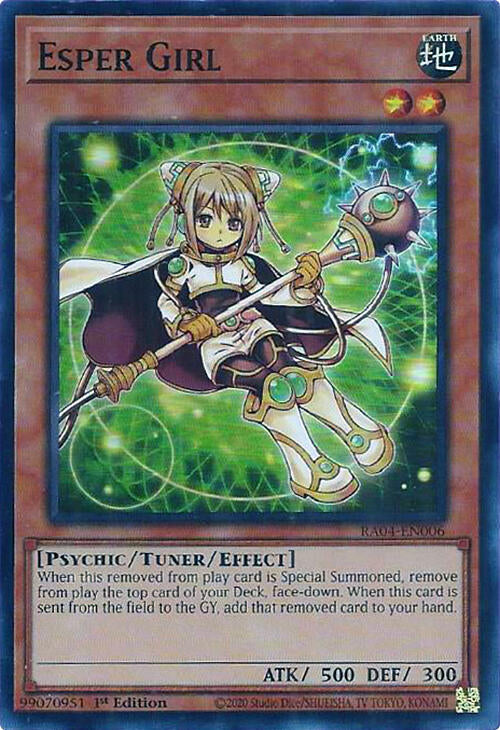 Esper Girl [RA04-EN006] Super Rare | Gaming Infinity