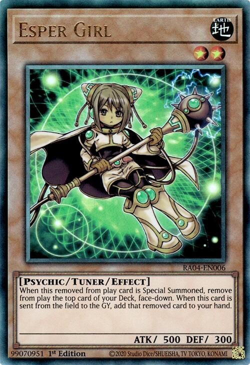 Esper Girl [RA04-EN006] Prismatic Ultimate Rare | Gaming Infinity
