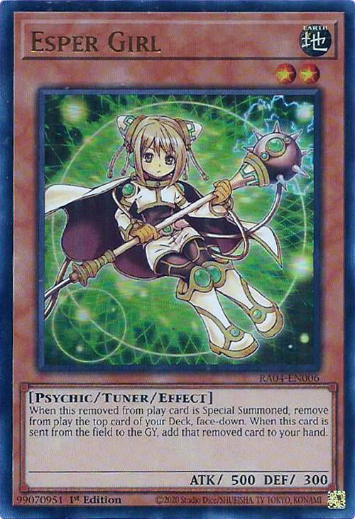 Esper Girl [RA04-EN006] Ultra Rare | Gaming Infinity