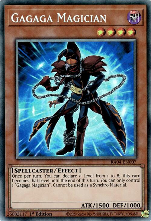 Gagaga Magician [RA04-EN007] Prismatic Collector's Rare | Gaming Infinity