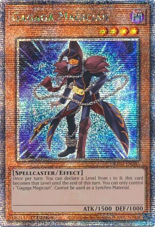 Gagaga Magician [RA04-EN007] Quarter Century Secret Rare | Gaming Infinity