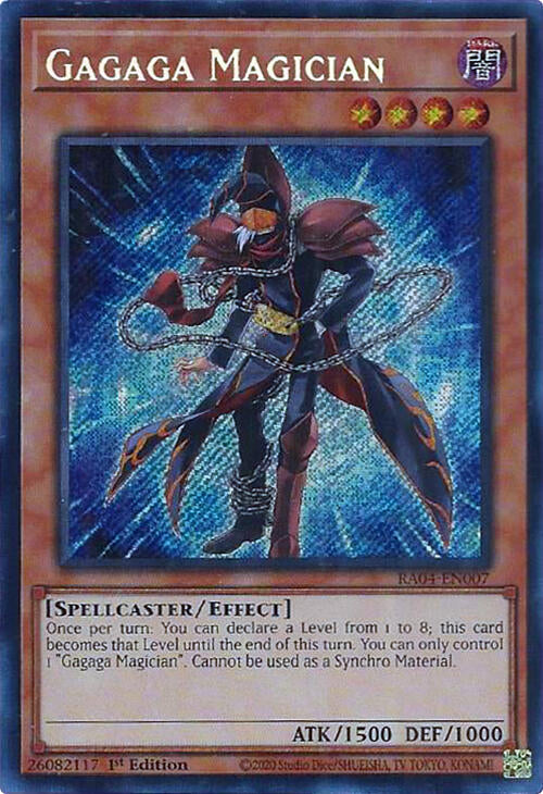 Gagaga Magician [RA04-EN007] Secret Rare | Gaming Infinity
