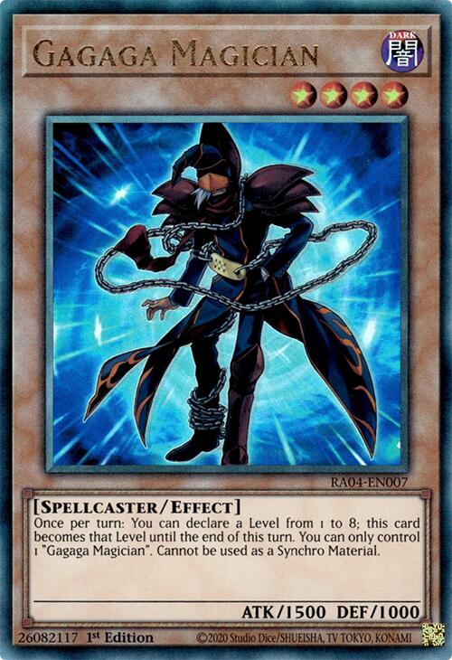 Gagaga Magician [RA04-EN007] Prismatic Ultimate Rare | Gaming Infinity
