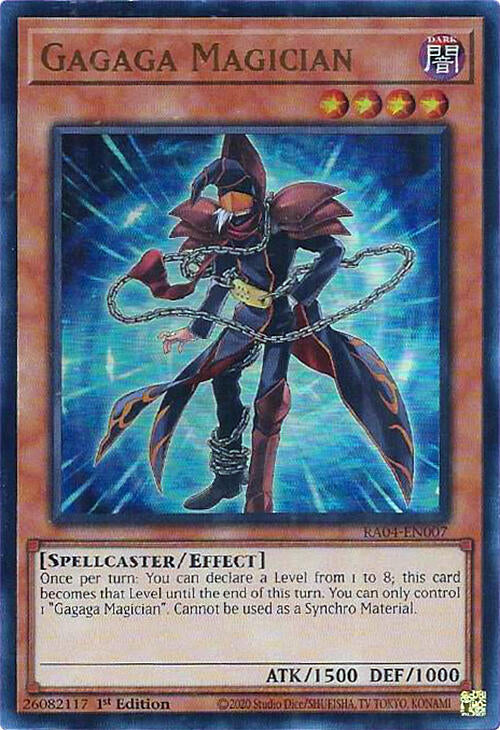 Gagaga Magician [RA04-EN007] Ultra Rare | Gaming Infinity