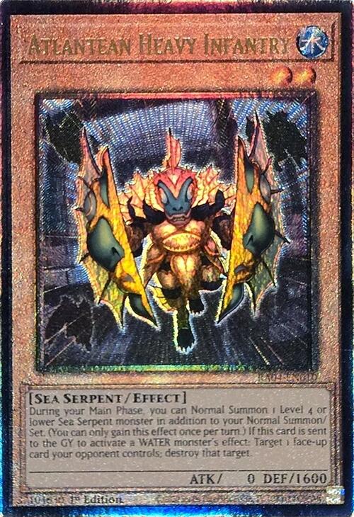 Atlantean Heavy Infantry [RA04-EN010] Prismatic Ultimate Rare | Gaming Infinity