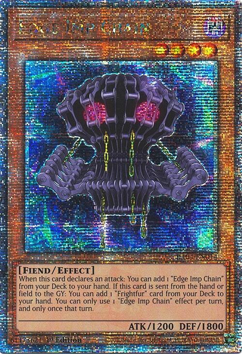 Edge Imp Chain [RA04-EN014] Quarter Century Secret Rare | Gaming Infinity