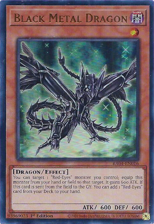 Black Metal Dragon [RA04-EN016] Ultra Rare | Gaming Infinity