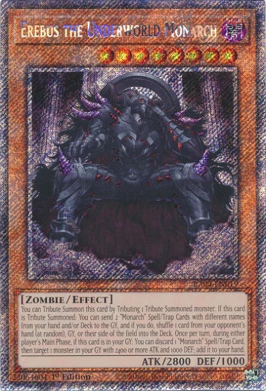 Erebus the Underworld Monarch [RA04-EN019] Platinum Secret Rare | Gaming Infinity