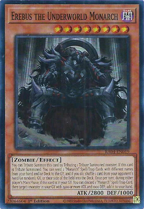 Erebus the Underworld Monarch [RA04-EN019] Super Rare | Gaming Infinity