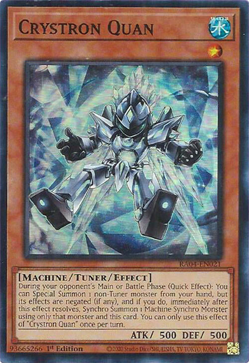 Crystron Quan [RA04-EN021] Super Rare | Gaming Infinity