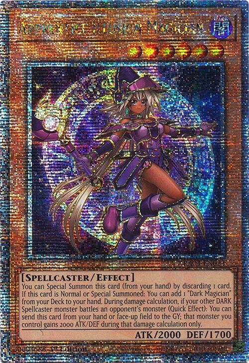 Apprentice Illusion Magician [RA04-EN023] Quarter Century Secret Rare | Gaming Infinity