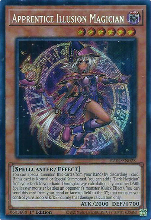 Apprentice Illusion Magician [RA04-EN023] Secret Rare | Gaming Infinity