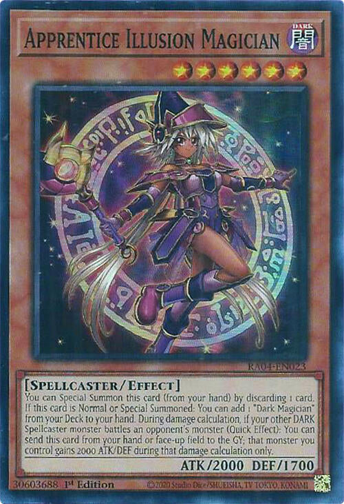 Apprentice Illusion Magician [RA04-EN023] Super Rare | Gaming Infinity