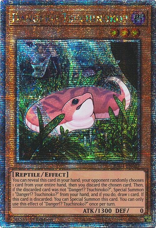 Danger!? Tsuchinoko? [RA04-EN027] Quarter Century Secret Rare | Gaming Infinity