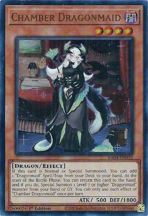 Chamber Dragonmaid [RA04-EN032] Ultra Rare | Gaming Infinity