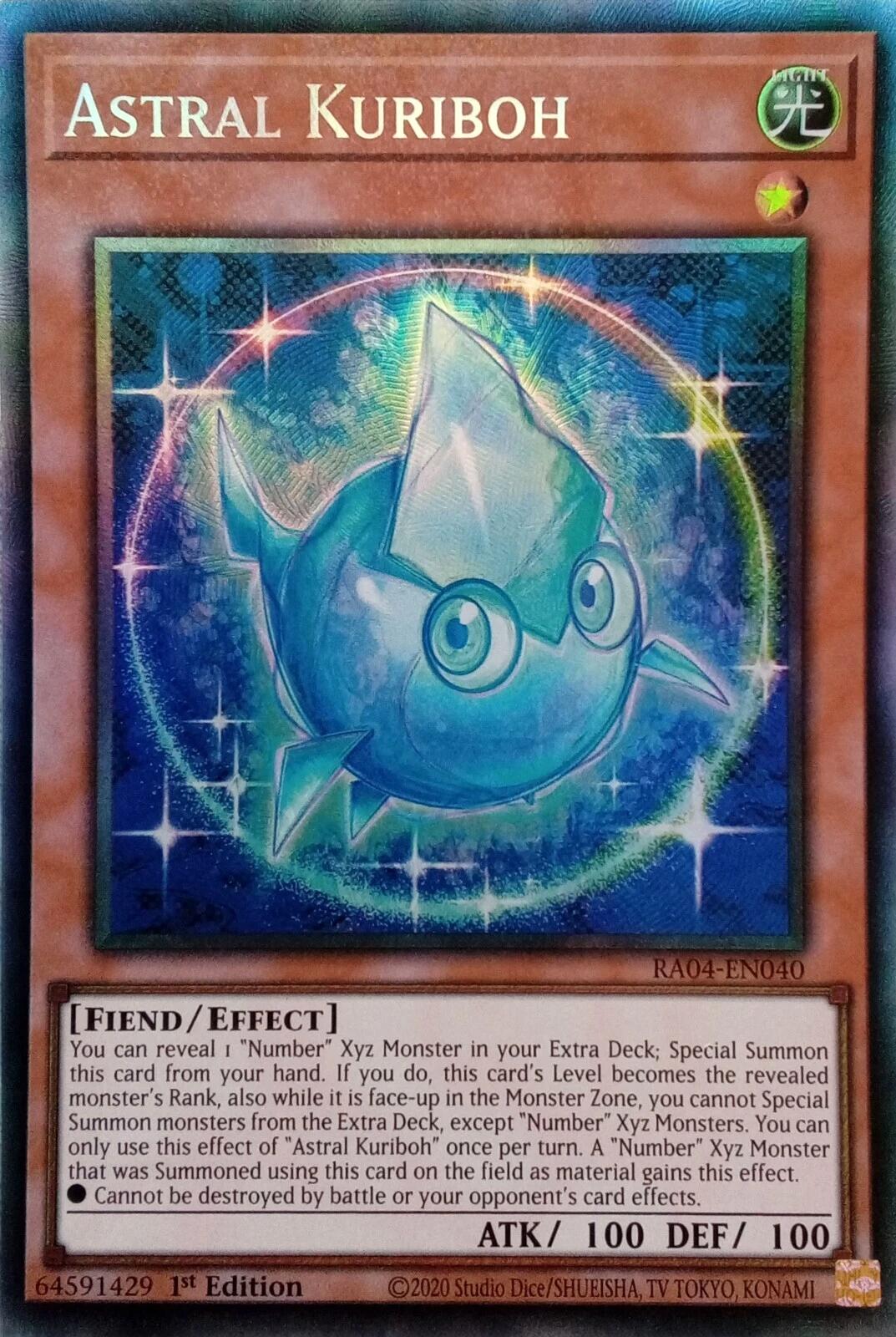Astral Kuriboh [RA04-EN040] Prismatic Collector's Rare | Gaming Infinity