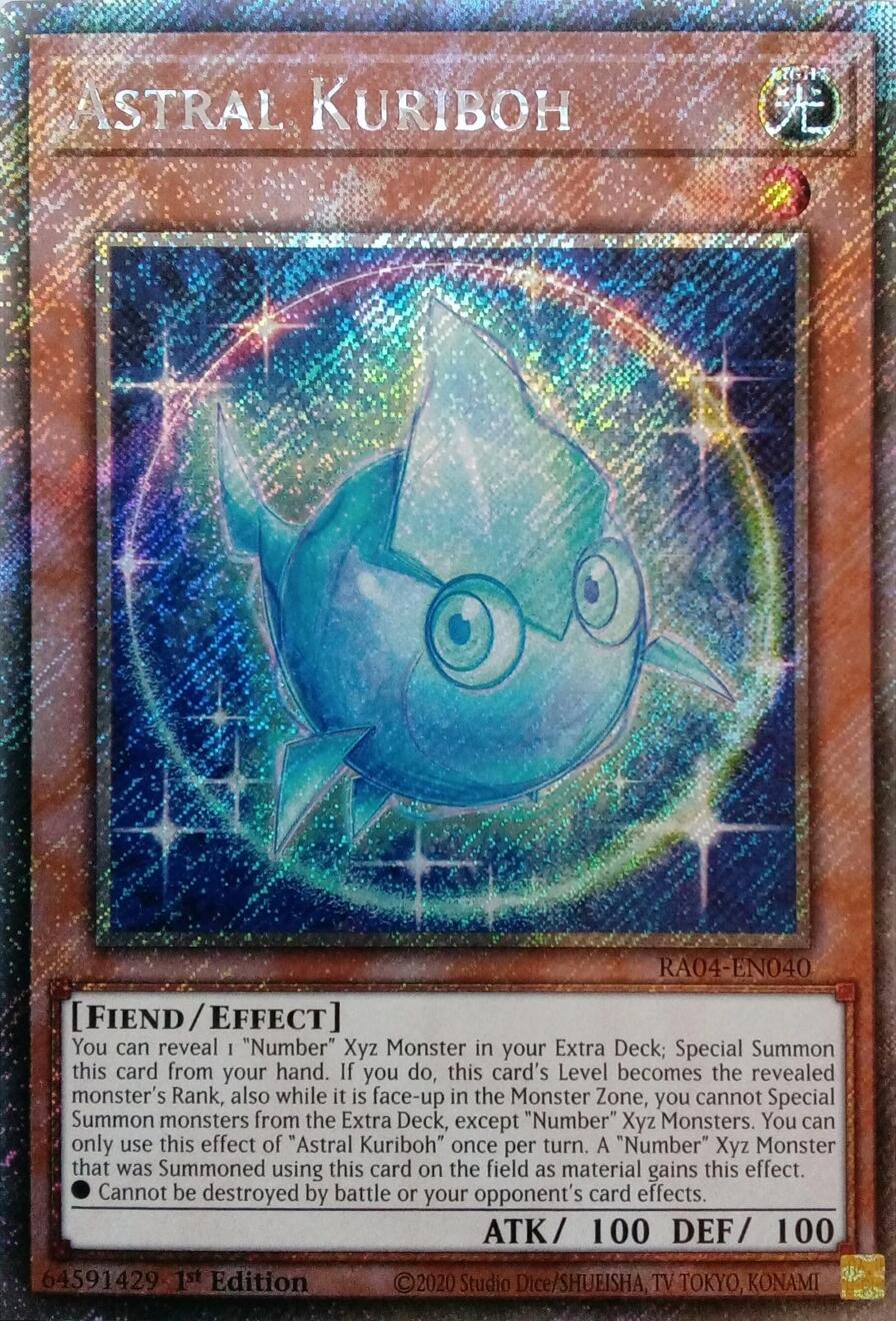 Astral Kuriboh [RA04-EN040] Platinum Secret Rare | Gaming Infinity