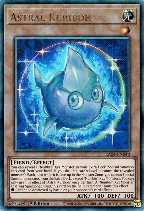 Astral Kuriboh [RA04-EN040] Prismatic Ultimate Rare | Gaming Infinity