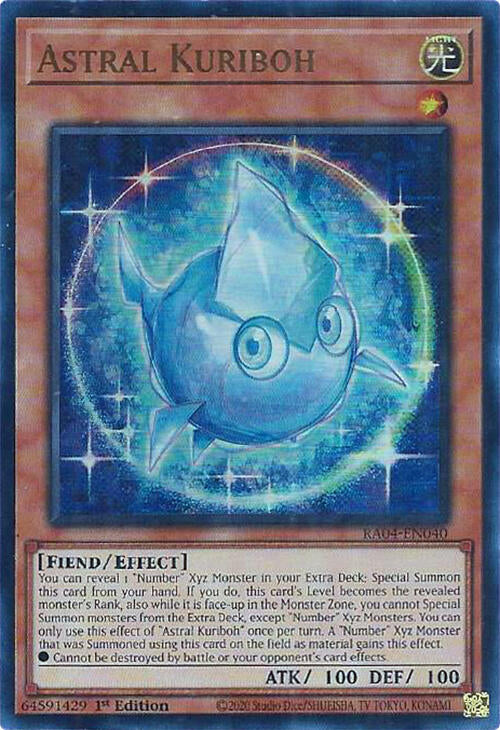 Astral Kuriboh [RA04-EN040] Ultra Rare | Gaming Infinity
