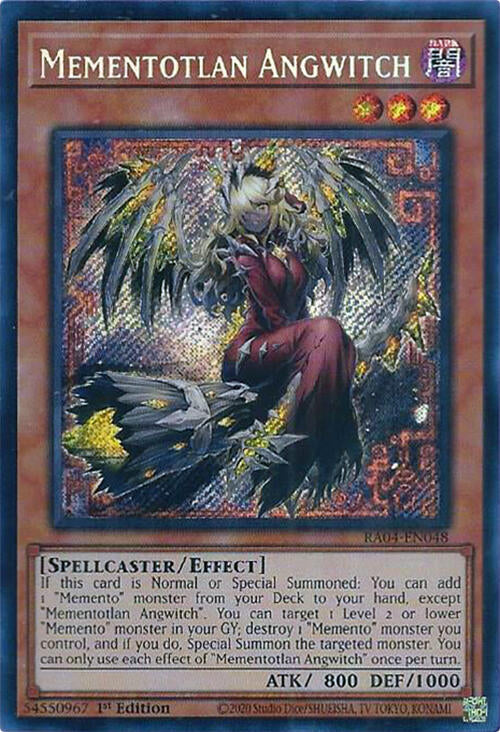 Mementotlan Angwitch [RA04-EN048] Secret Rare | Gaming Infinity