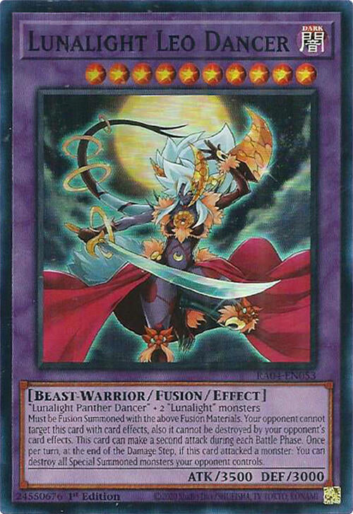 Lunalight Leo Dancer [RA04-EN053] Super Rare | Gaming Infinity