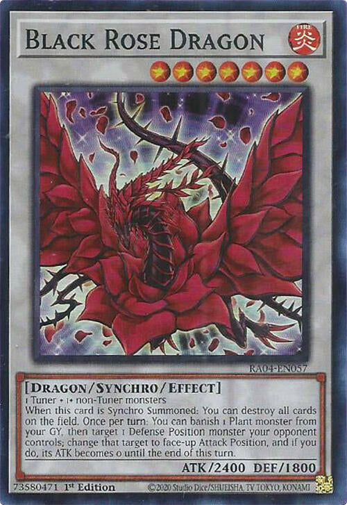 Black Rose Dragon [RA04-EN057] Super Rare | Gaming Infinity