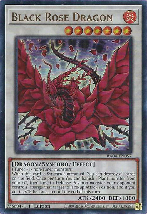 Black Rose Dragon [RA04-EN057] Ultra Rare | Gaming Infinity