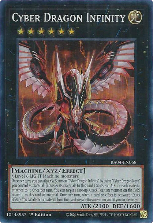 Cyber Dragon Infinity [RA04-EN068] Super Rare | Gaming Infinity
